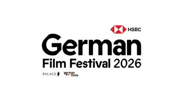 German Film Festival 2026 sponsored by HSBC and presented by Palace and German Films logo