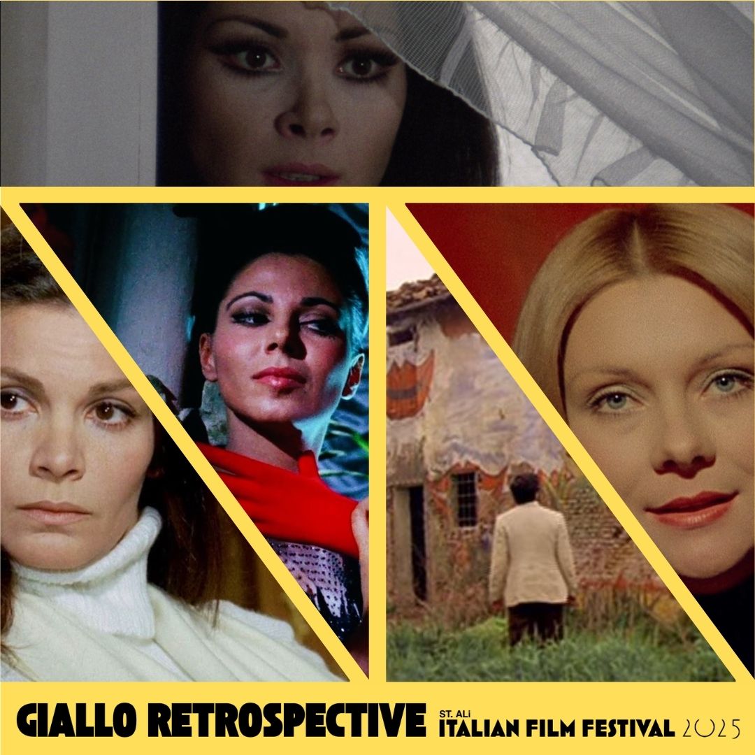 Giallo Retrospective: Five films, five directors. Part of the Italian Film Festival 2025.