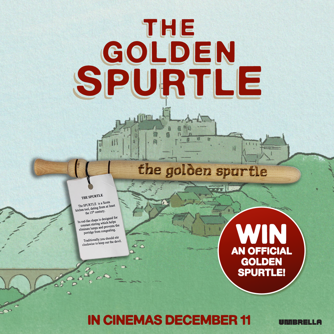 Win a handmade golden spurtle! All you need to do is write your name and contact information on the back of your ticket and drop into one of our competition boxes.