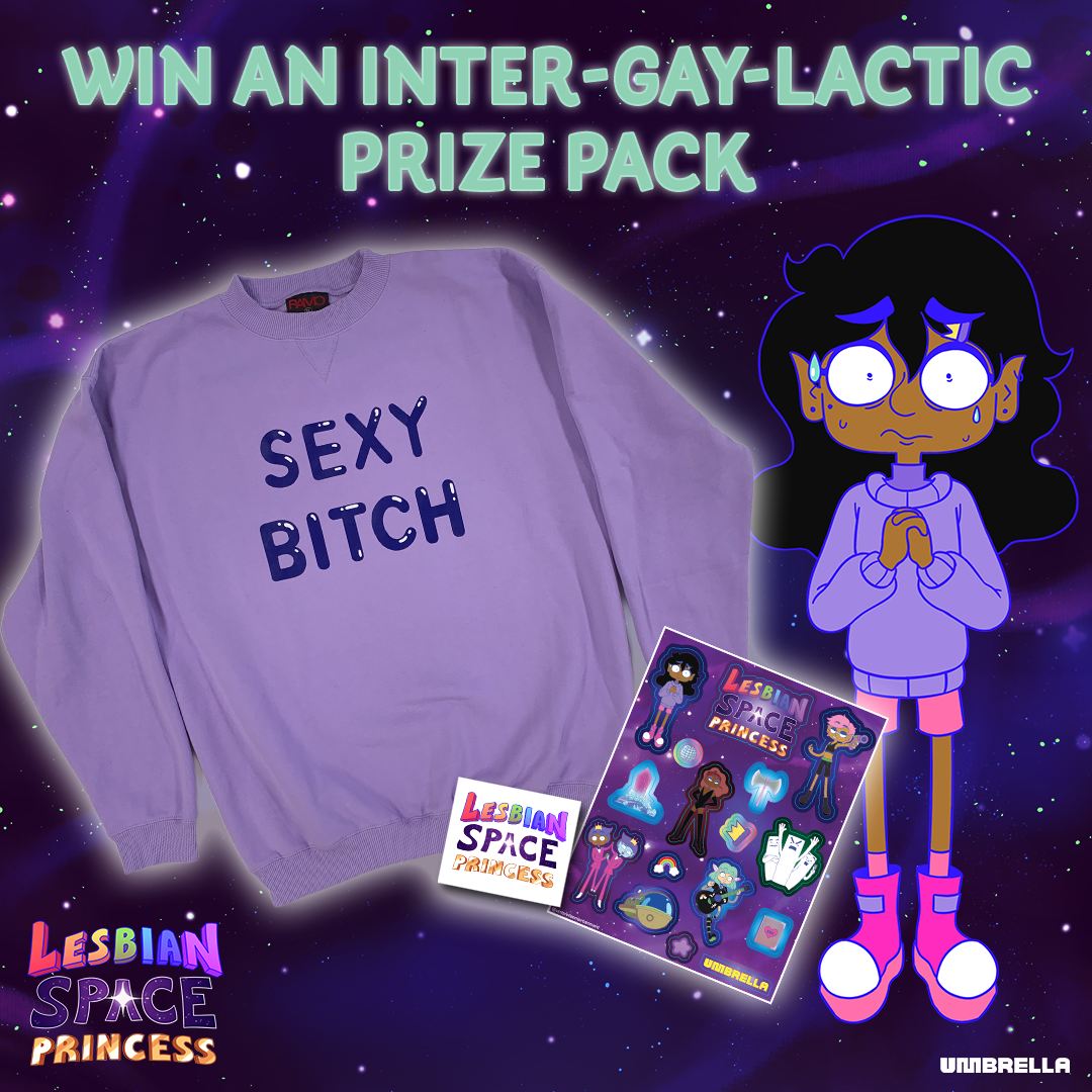 Win an inter-gay-lactic prize pack